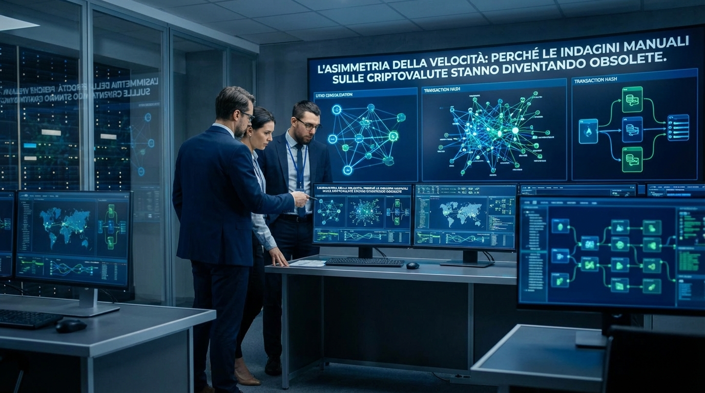 L’asimmetria della velocità nelle indagini sulle
            criptovalute