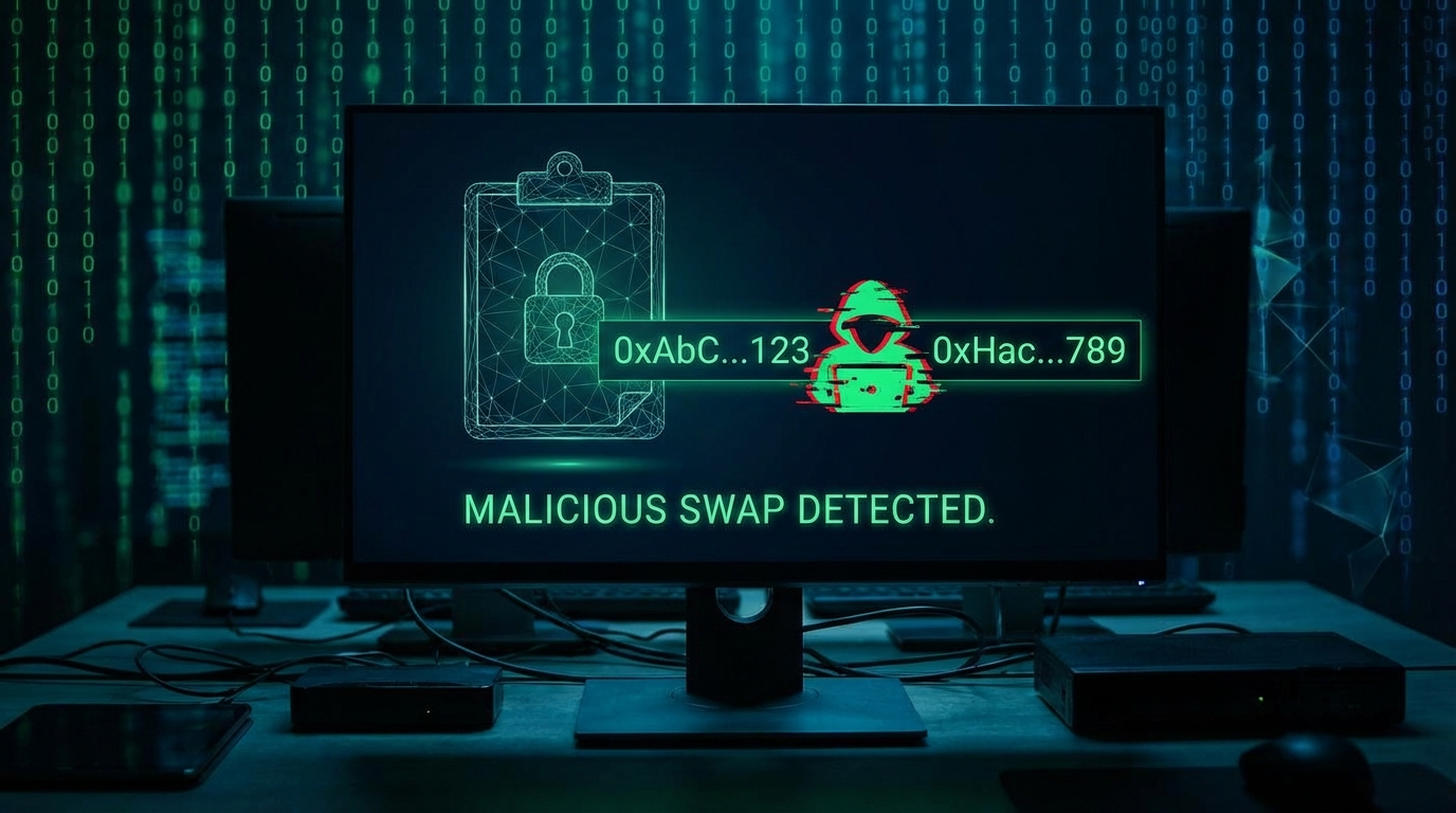 Attacchi agli Appunti (Clipboard Hijacking) nelle Criptovalute