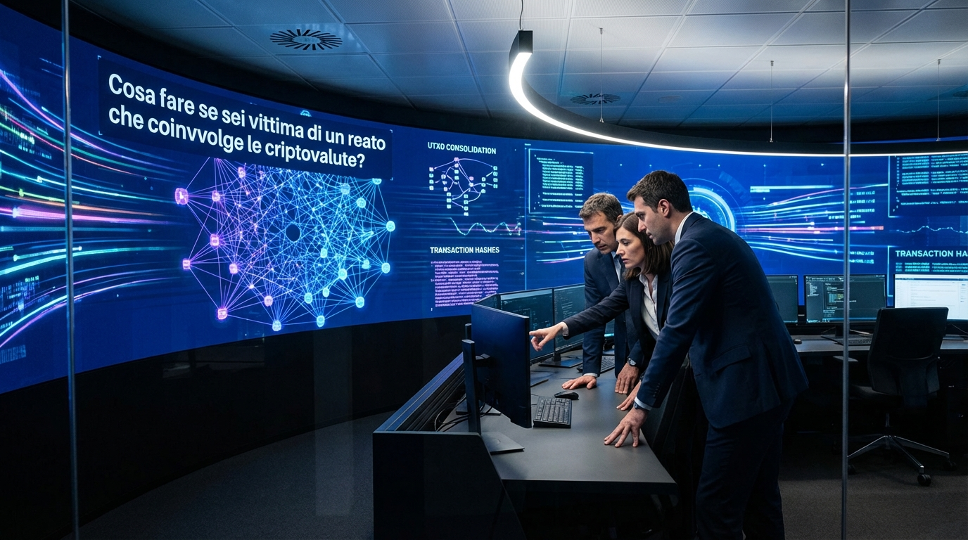 Cosa fare se sei vittima di un reato che coinvolge le criptovalute?