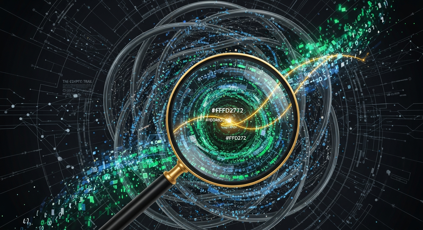 Tracciamento di mixer e tumbler di criptovalute